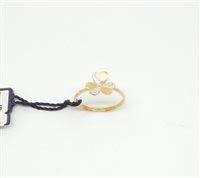 Anello Bliss Donna in Oro giallo Diamante 0.05 Ct 20055469-14 - 20055469-14